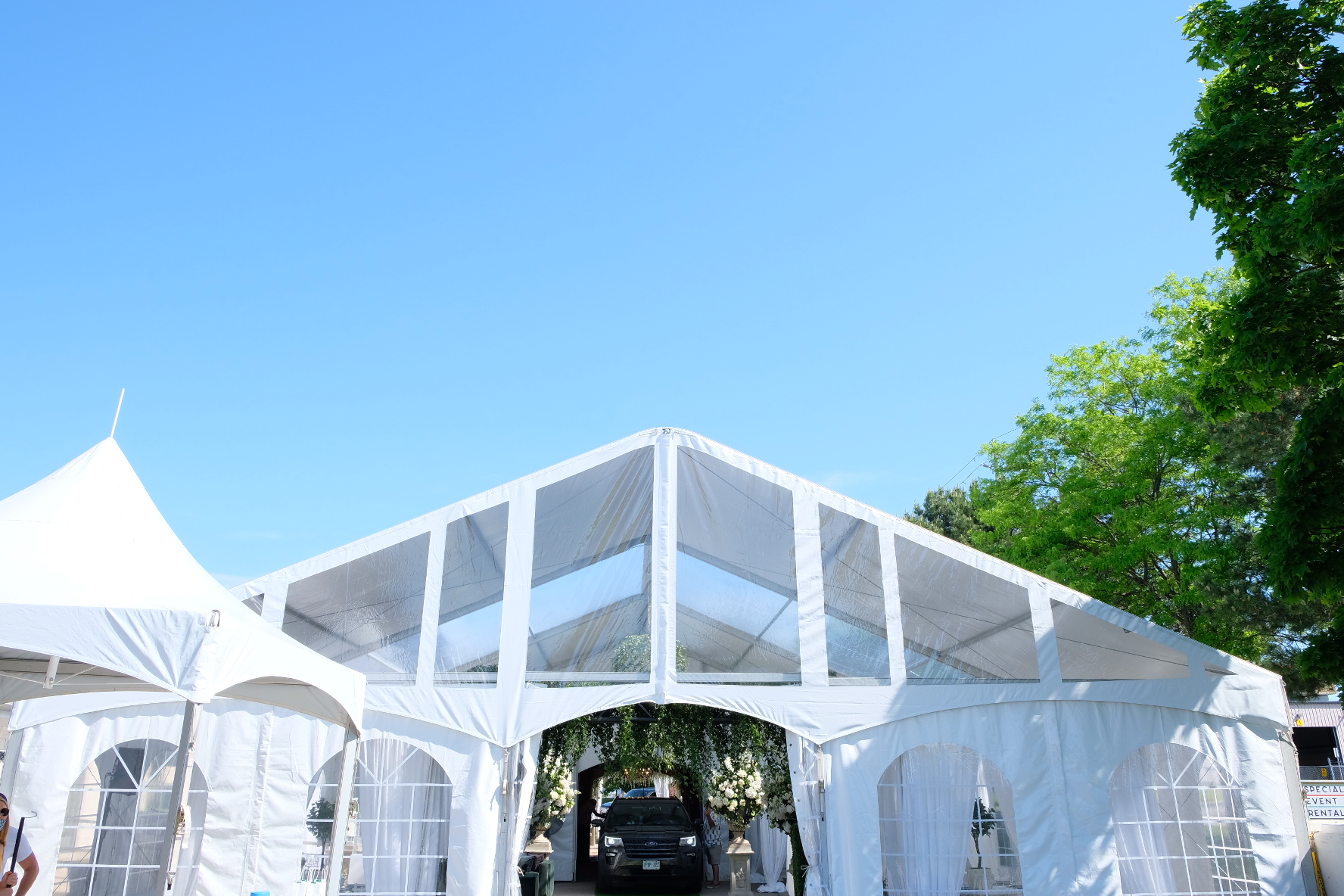 Special event tent rentals sale